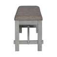 thumbnail image 4 of Newport Dining Bench in Gray, 4 of 7