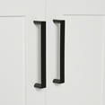 thumbnail image 3 of ARIEL Hepburn 72 Inch Double Rectangle Sink Bathroom Vanity With Carrara White Quartz Countertop 1.5 Edge In White, 3 of 7