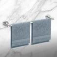 thumbnail image 2 of 10Pcs Polished Chrome Bathroom Hardware Set - Includes 24&18inch Towel Bar, Robe Hook, Toilet Paper Holder, 2 Pack 5 Piece Bathroom Accessories Set Stainless Steel Wall Mounted, 2 of 7