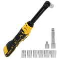 thumbnail image 1 of HAOAN Cordless Ratchet Wrench Set for DCB200/DCB201/DCB203 Portable Electric Wrench with 7 Sockets Extended Ratchet Wrench Tool Variable Speed Ratchet Tool Without Battery for 20V Battery, 1 of 10