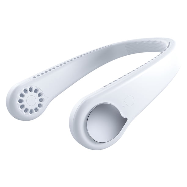 Colgante Banda para el cuello Ventilador USB Deportes Mano Libre Refrigerador de aire Ventilador de viaje recargable para acampar Guardurnaity EL5019-00B