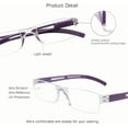 thumbnail image 2 of 5 Pairs Blue Light Blocking Glasses, Computer Reading Glasses for Women/Men, 2 of 6