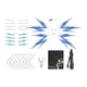 thumbnail image 2 of Wing Effect, 1:100 Crafting Collectible Wing of Light Option Set, pieza de repuesto para 1/100 Strike Freedom Hobby, modelo DIY, 2 of 9
