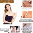 thumbnail image 5 of Cinta para Pechos, Body Tape, Cinta para Busto, Boob Tape y 10 Piezas de Pezoneras, Cubrepezones, Cinta Adhesiva para Levantamiento de Senos, Boobe Tape de Senos para Trajes o Vestido de Fiesta (5M, 5 of 5