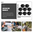 thumbnail image 3 of Shisuyan 8pcs Guitar Tuning Peg Buttons Metal Tuning Key Button Heads Acoustic Guitar Accessories, 3 of 8