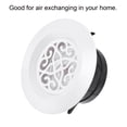 thumbnail image 4 of Unique Bargains 4 Inch Adjustable Pattern Screen Grille Cover Louver Round Air Vent, 4 of 5
