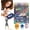 24Colors-12Pcs, variant on 24/48/72/96 Colors Glitter Effect Brush Markers, Dual Tip Two-Color Metallic Shimmer Pens Set for Coloring, Journals, Planners