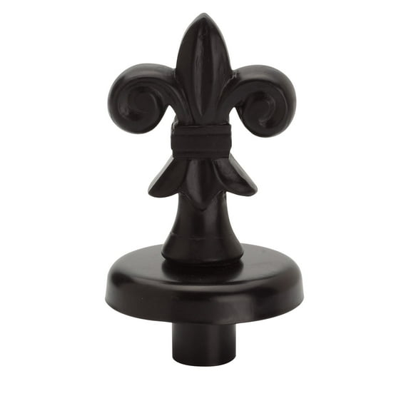 SSWBasics Boutique Black Fleur De Lis Finial for Dressmaker Forms