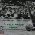 thumbnail image 2 of Dee Brown Autographed Boston Celtics (Pumping up Reebok Shoes) Deluxe Framed 11x14 Photo w/ Pump it up - JSA, 2 of 3