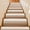 White Brown, variant on Stair Treads Non Slip Indoor for Wooden Steps, Haze Blue White Ombre 4 Pcs Stair Mats for Kids Elders Dogs, 8 x 30 Inch Vintage Gradient Striped Aesthetics Carpet Treads Runner Rugs for Staircase