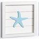 thumbnail image 5 of Decoración de pared de playa con tema oceánico (juego de 4 enmarcados) Arte de pared costero 3D con estrella de mar, caballito de mar, dólar de arena y coral - Decoración de baño de playa turquesa -, 5 of 5