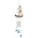 thumbnail image 2 of Mediterranean Sailboat Wind Chime Artisanal Floating Ship Model Wind Chime Seaside-Themed Wind Chime, 2 of 5