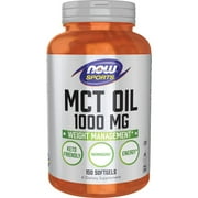 Now Foods Sports MCT Oil Weight Management, Dietary Supplements, 1000 mg, 150 Count