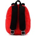 thumbnail image 4 of Mochila pequeña para niños y niñas, mini mochila pequeña de dibujos animados de animales de felpa suave y linda para niños de 2 a 6 años (mariquita), 4 of 5