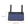 thumbnail image 2 of Bolsa impermeable azul pavo real PATIKIL para reposabrazos de silla de playa, 2 of 7