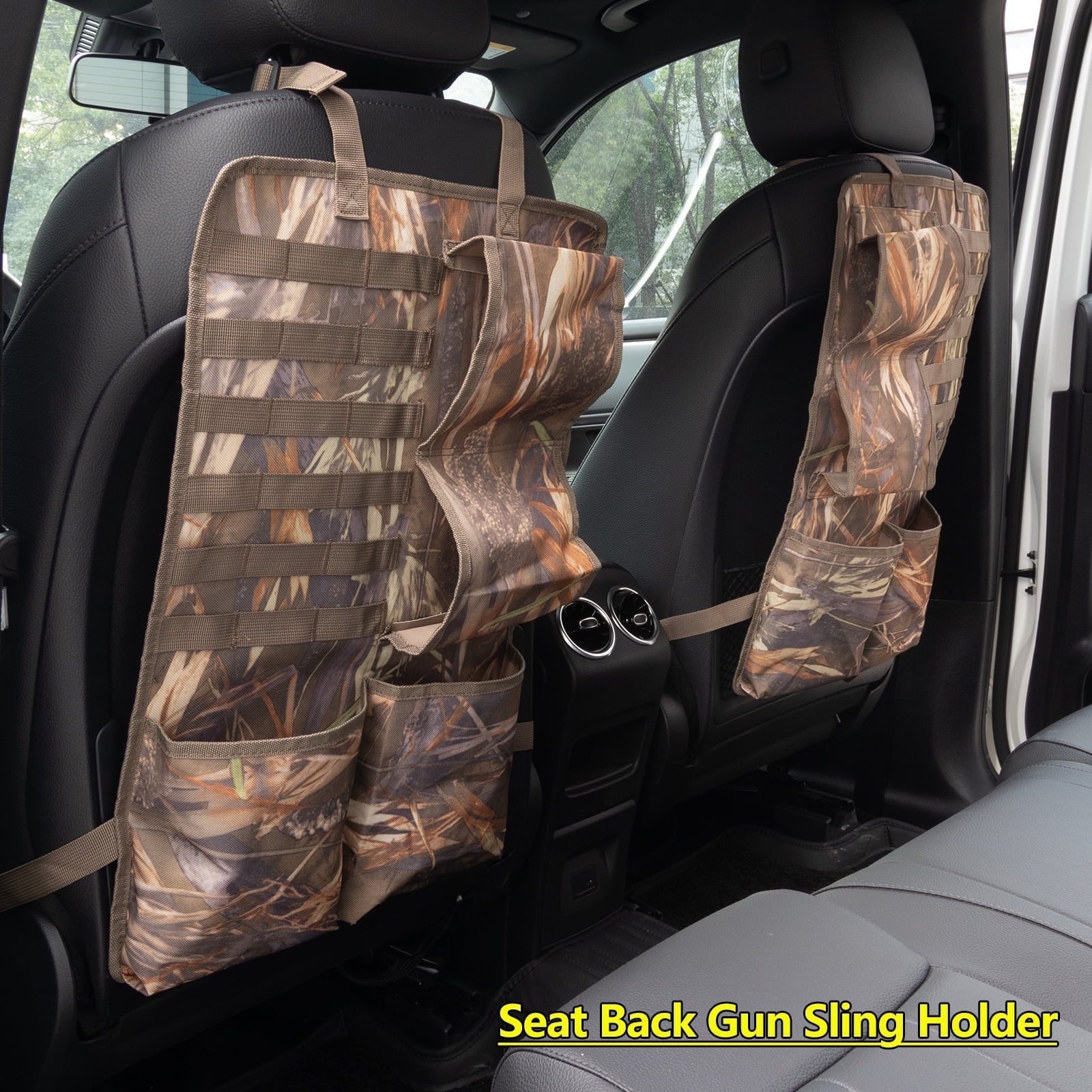 AUTOXBERT 2-Pack Vehicle Seat Back Storage Bag Organizer for Cars SUV Pickup Truck
