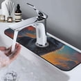 thumbnail image 7 of Sikiie Moonlit Night Sky Wolf Splash Guard for Sink Faucet-1 PC Super Absorbent Fast Drying Mat Sink Gadgets-Splash Guard for Kitchen, Sink Mat, 7 of 7