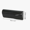 thumbnail image 4 of Unique Bargains Tree Pattern Eyeglasses Case Portable Eyeglasses Storage 6.3"x2.56"x1.38" Black, 4 of 5