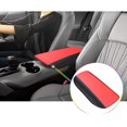thumbnail image 5 of Auto Central Console Armrest Pad Fit for 2021 Venza Seat Box Cover Automotive Car Center Console Soft Cushion (Red), 5 of 5