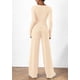 thumbnail image 2 of Conjunto de Lounge PRETTYGARDEN para Mujer 2 Piezas Beige Talle Grande, 2 of 8