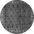 thumbnail image 1 of Ahgly Company Indoor Round Persian Gray Traditional Area Rugs, 7' Round, 1 of 1