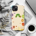thumbnail image 6 of Colorful Caterpillar Phone Case, Cute iPhone Cover with Fruits & Nature Art, Fun Protective Case for iPhone 17 16 15 14 13 12 11 Pro Max Plus Mini, 6 of 6