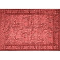 thumbnail image 1 of Ahgly Company Machine Washable Indoor Rectangle Persian Red Traditional Area Rugs, 7' x 10', 1 of 4