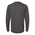 thumbnail image 5 of Tultex 202LS Fine Jersey Long Sleeve T-Shirt-Heather Charcoal-XL, 5 of 6