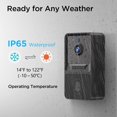 thumbnail image 2 of Smart Home Wifi Door Bell Wireless Doorbell Camera Chime Bidireccional Audio Intercom Night Vision Funciona para la Seguridad del Hogar, 2 of 5