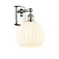 thumbnail image 4 of Innovations Lighting - White Venetian - 1 Light Wall Sconce In Modern Style-11, 4 of 7