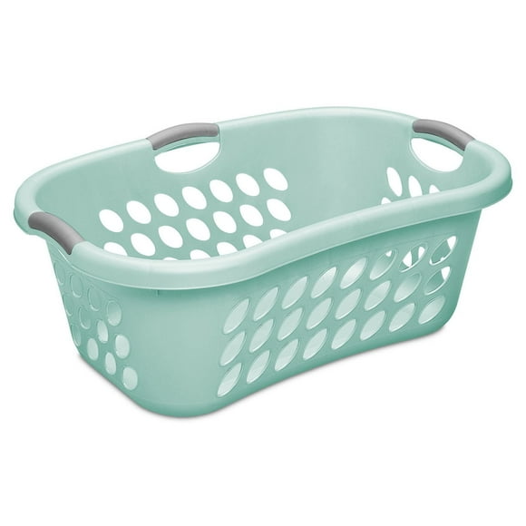 Sterilite Hip Hold Aqua Laundry Basket, 44 L