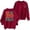 Wine, variant on Bibifish Womens Sweatshirts Graphic Crew Neck Sweatshirts Casual Long Sleeve Sweatshirts Love Printing Sweatshirts Casual Pullover Tops For Ladies