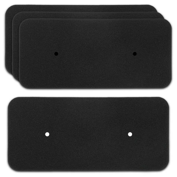 Pack De 2 Filtros Para Secadoras Candy Hoover 40006731 - 275 X 125 Mm Filtro De Esponja Esterilla Filtrante 99235472