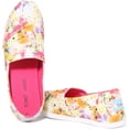 thumbnail image 4 of Toms Alpargata Women's Floral Print Textile Slip On Trainers In White Size 8.5, 4 of 6