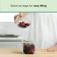thumbnail image 5 of FoodSaver Easy Fill Vacuum Sealer Food Bags Variety Pack, 16 Quart Bags & 10 Gallon Bags, 5 of 11