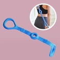 thumbnail image 1 of Correa de Yoga Estiramiento de Pecho Cuerda de Tensión de Fitness Ligamento de Tobillo Camilla Cinturón Resistencia de Yoga Bandas de Ejercic Azul Macarena Estiramiento de la correa de yoga, 1 of 8