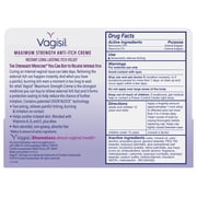 Vagisil Maximum Strength Anti-Itch Creme, 1 Oz, 2 Pack