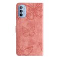 thumbnail image 2 of Compatible avec Motorola Moto G52/ G82 Étui Papillon Embossé avec Portefeuille et Support, 2 of 5