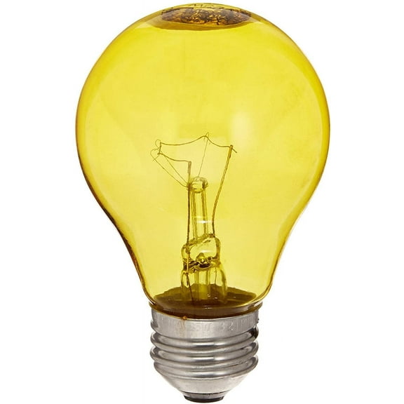 GE Lighting 49728 25-Watt Yellow Light Bulb