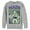 Athletic Heather, variant on Men's Toy Story Buzz Lightyear Made in 90s Sweatshirt Black Small