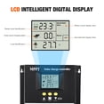 thumbnail image 4 of Solar Charger Controller Solar Battery Intelligent Regulator 12V/24/V36V/48V Solar Power Controller 100A, 4 of 8
