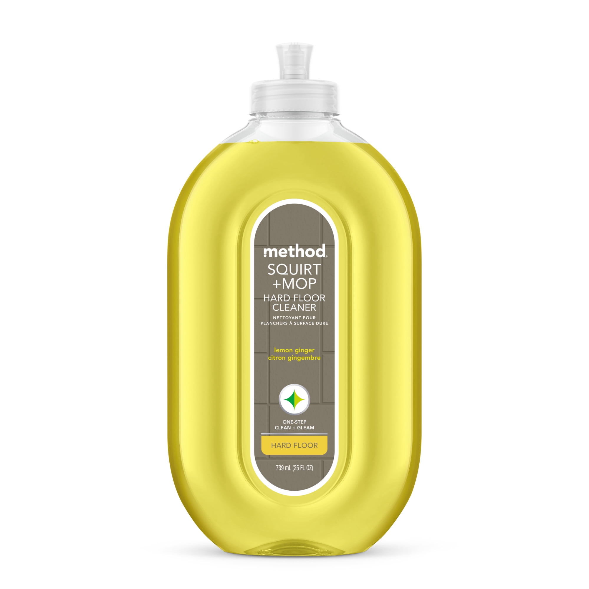 Method Squirt + Mop Hard Floor Cleaner, Lemon Ginger, 25 fl oz