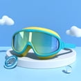 thumbnail image 3 of Kids Swim Goggles Large Frame Fog Wide View Adjustable Strap Comfortable Durable for Children Boys Girls Swimming Pool Beach Training, 3 of 3