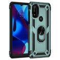 thumbnail image 2 of Dteck Moto G Power 2022 Case, Military Grade Ring Kickstand Fit for Magnetic Car Mount Shockproof Protective for G Power 2022 6.5 inch,Darkgreen, 2 of 8
