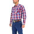 thumbnail image 3 of Camisa Vaquera Wrangler Hombre Painted Deser G99 rojo M, 3 of 6