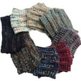 thumbnail image 1 of OULII Fil de Laine Mignon Chapeau Tricoté Gris Foncé 1Pcs pour Hommes Randonnée, 1 of 6