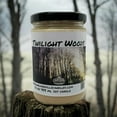 thumbnail image 3 of Twilight Woods Vegan Coconut Soy 12 oz/ 355 ml Candle Hand-poured, Eco-friendly, Clean Burning, Woodsy/ Clean Wood Wick, 3 of 5