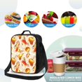 thumbnail image 3 of Bingfone Autumn With Birds Reusable Insulated Lunch Bag Cooler for Work School Picnic or Travel, 3 of 7