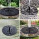 thumbnail image 3 of Fuente de agua solar Wdftyju 13/16cm con soporte para estanque, 3 of 5