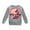 Grey, variant on uikmnh Girls Tropical Palm Tree Sunset Surfer Graphic Crew Neck Sweatshirt Long Sleeve Fall Winter Casual Pullover Tops White,2-3 Years